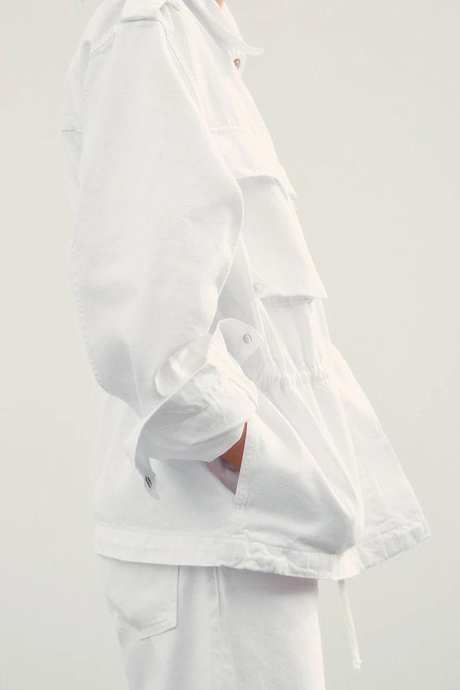 TRF DENIM POCKET JACKET