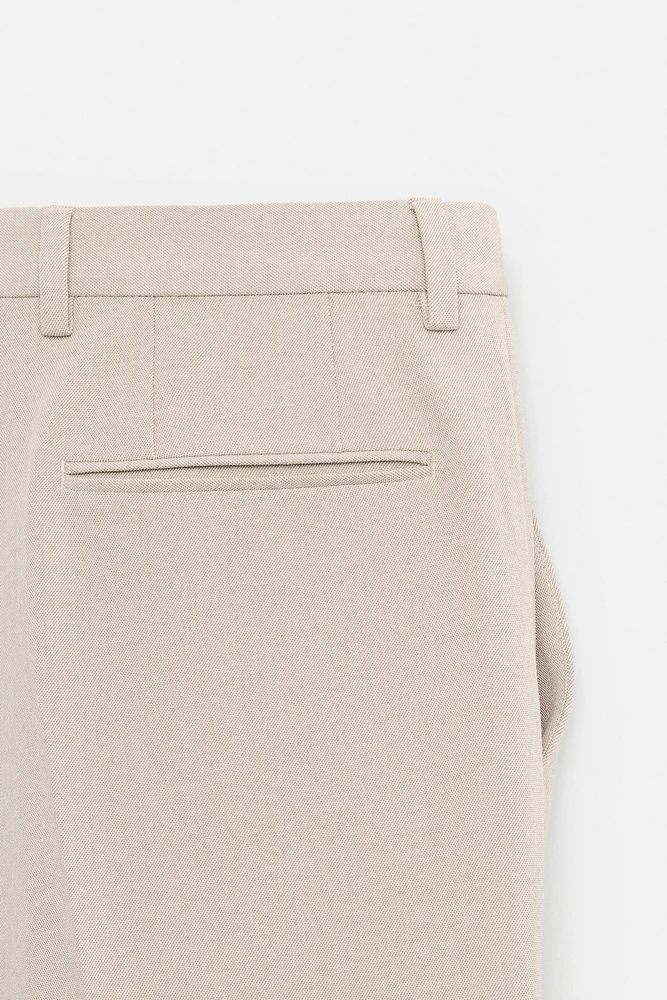SLIM FIT SUIT PANTS