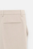 SLIM FIT SUIT PANTS