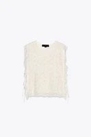 SIDE TIE KNIT TOP