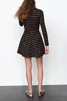 PLAID SKATER DRESS