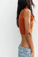 DRAPED CROP TOP
