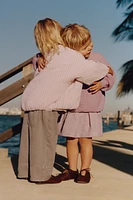 ZARA TIMELESS - ROBE À BRETELLES CARREAUX