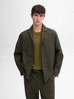 100% linen co-ord overshirt