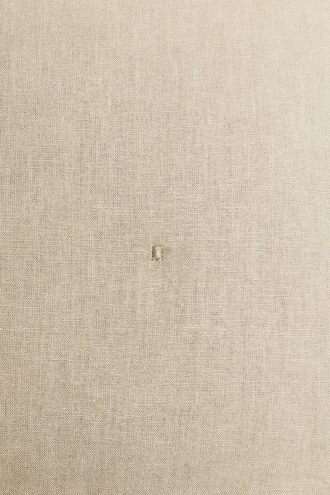 FADED-EFFECT LINEN PILLOW SHAM FOR QUILT