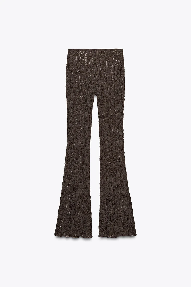 LACE FLARE PANTS