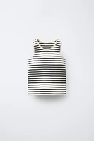 T-SHIRT RIB RAYÉ