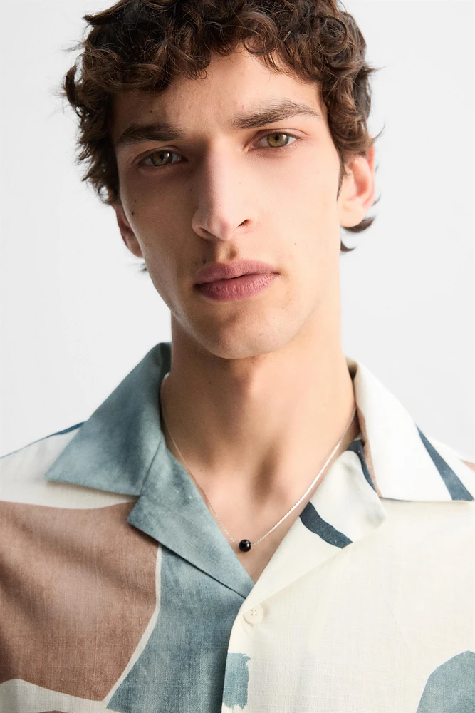 ABSTRACT PRINT SHIRT