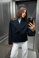 MANTEAU COURT CROISÉ