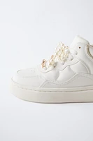 JEWEL HIGH TOP SNEAKERS