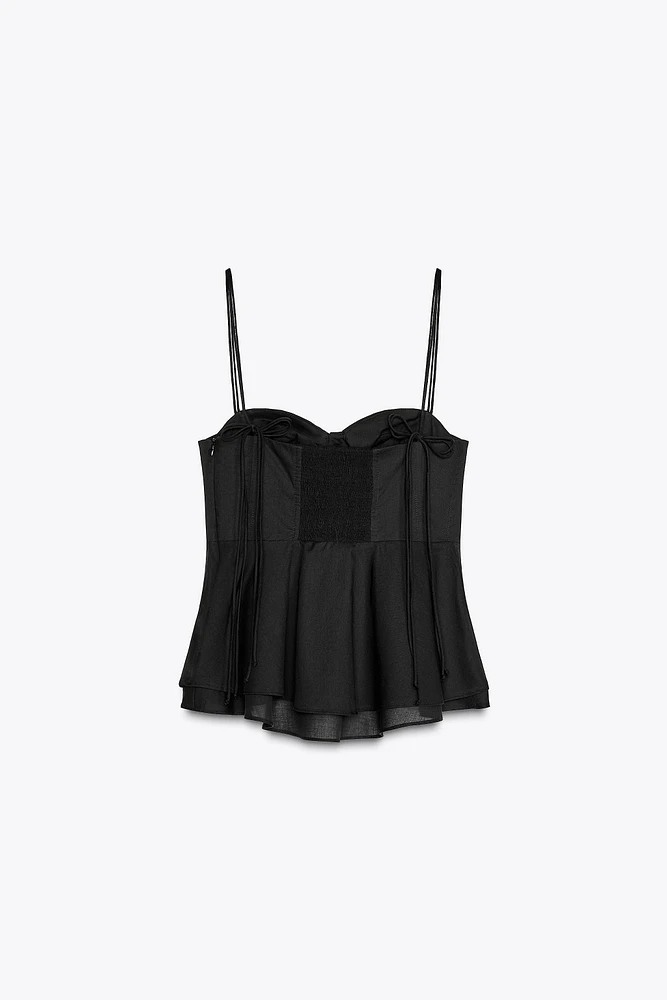 ZW COLLECTION BUSTIER TOP