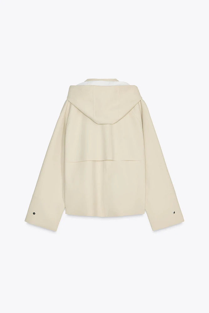 ZW COLLECTION WATER RESISTANT RUBBERIZED JACKET