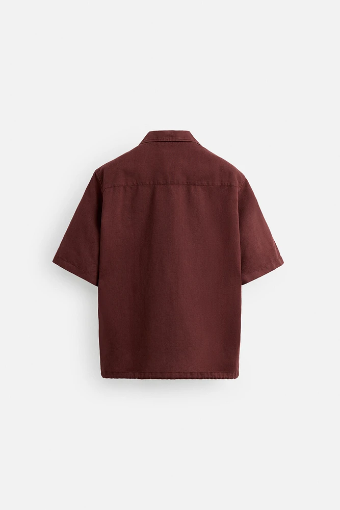 CHEMISE LIN - COTON