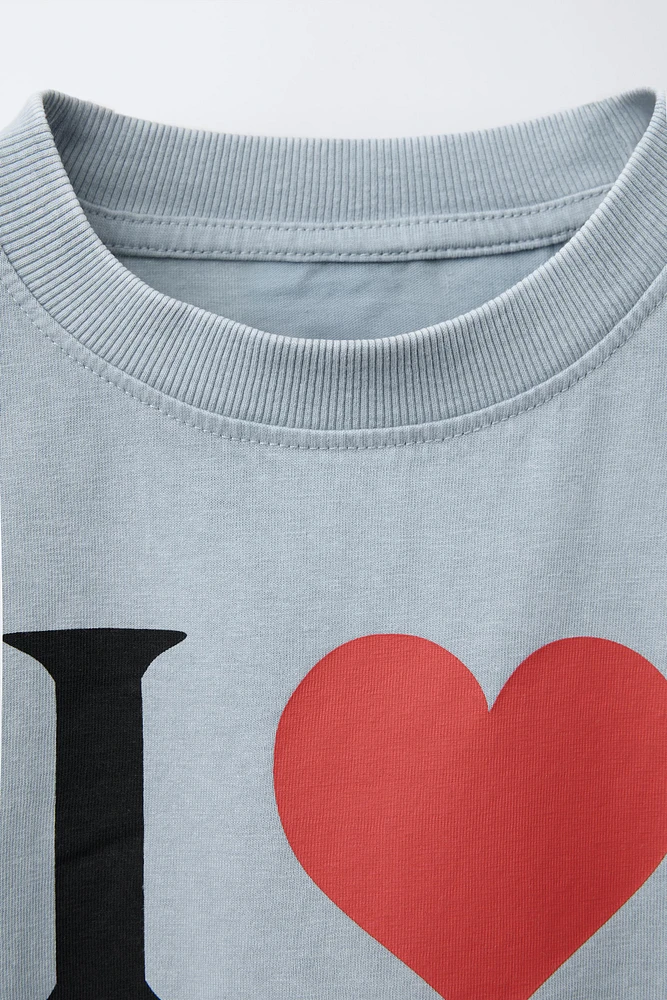 THE BEATLES © DISTRESSED-EFFECT PRINT T-SHIRT