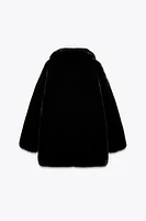 FAUX FUR COAT