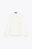 SATIN REGULAR FIT SHIRT