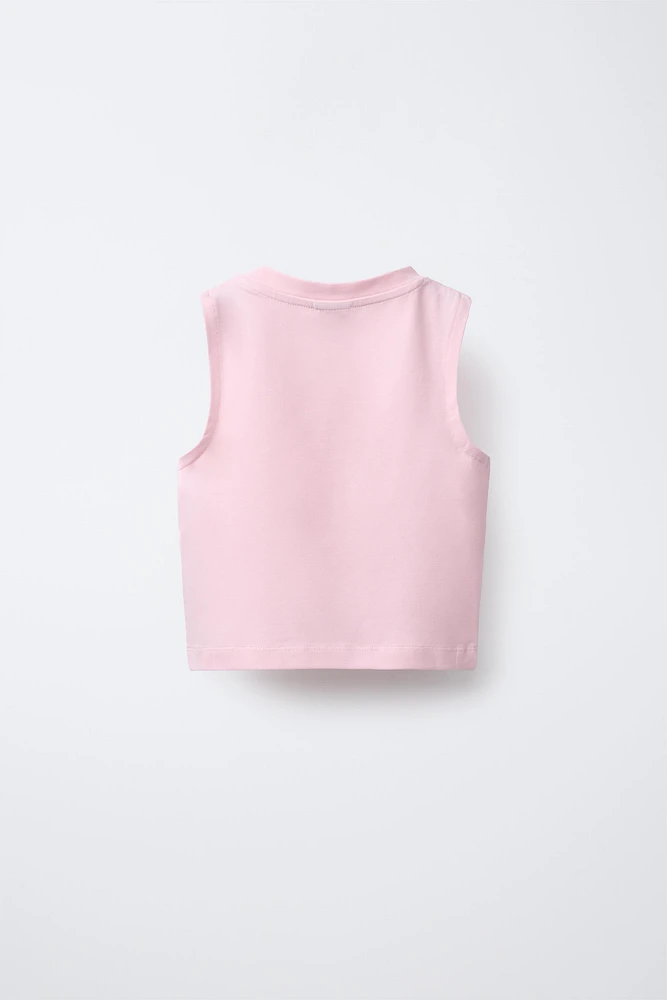 THREE-PACK OF BASIC SLEEVELESS T-SHIRTS