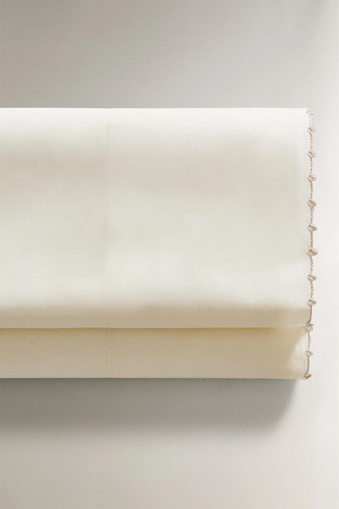 ENSEMBLE DE DRAPS MINI-LIT BÉBÉ PIQUÉ
