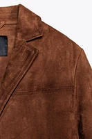 BLAZER OVERSIZE DAIM 100 % ZW COLLECTION LIMITED EDITION