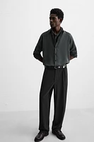 FLOWY PLEATED PANTS