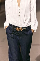FLOWER CORD BELT