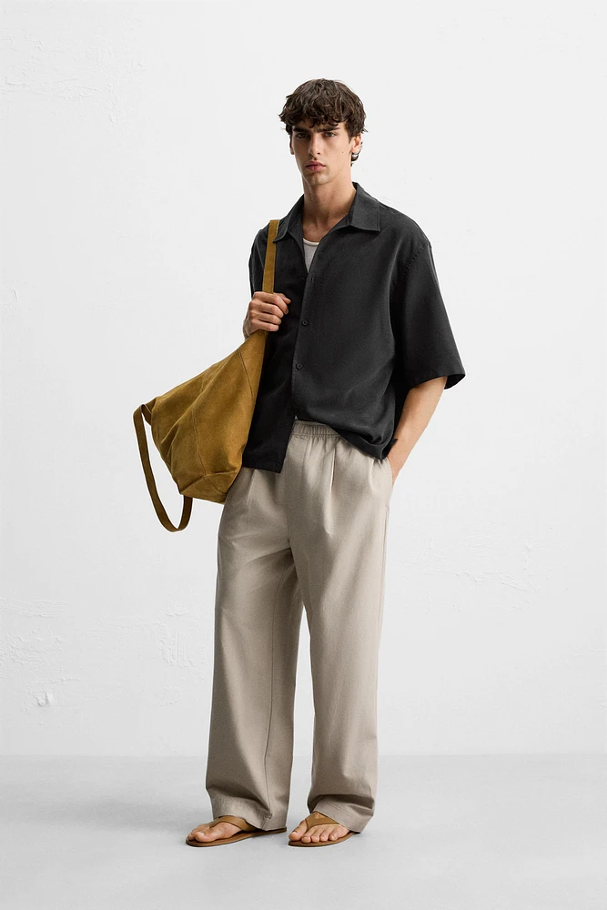 RELAXED FIT FLUID SHIRT