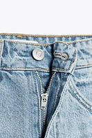 MINI JUPE EN JEAN TRF DÉCHIRÉE