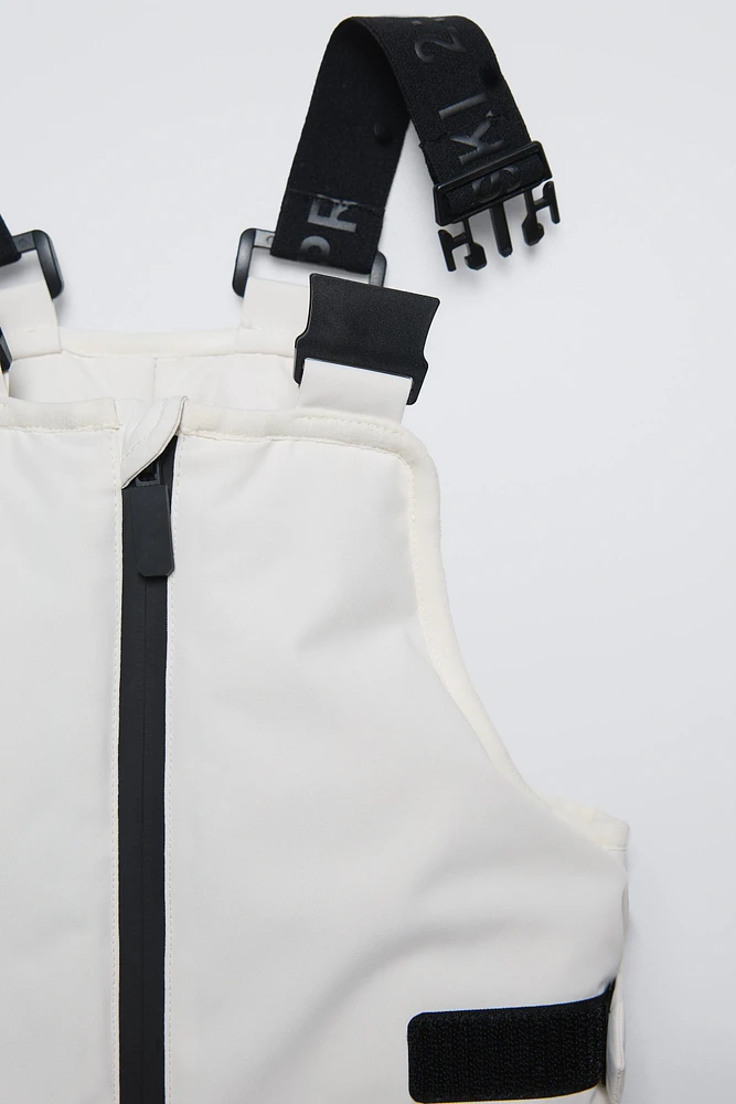 WATER REPELLENT AND WIND RESISTANCE SNOW OVERALLS SKI COLLECTION