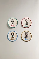 LOT EMPIÈCEMENTS IMPRIMÉS PEANUTS™ (LOT DE 4)