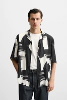 ABSTRACT PRINT SHIRT