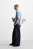 JEAN STRAIGHT FIT À CEINTURE