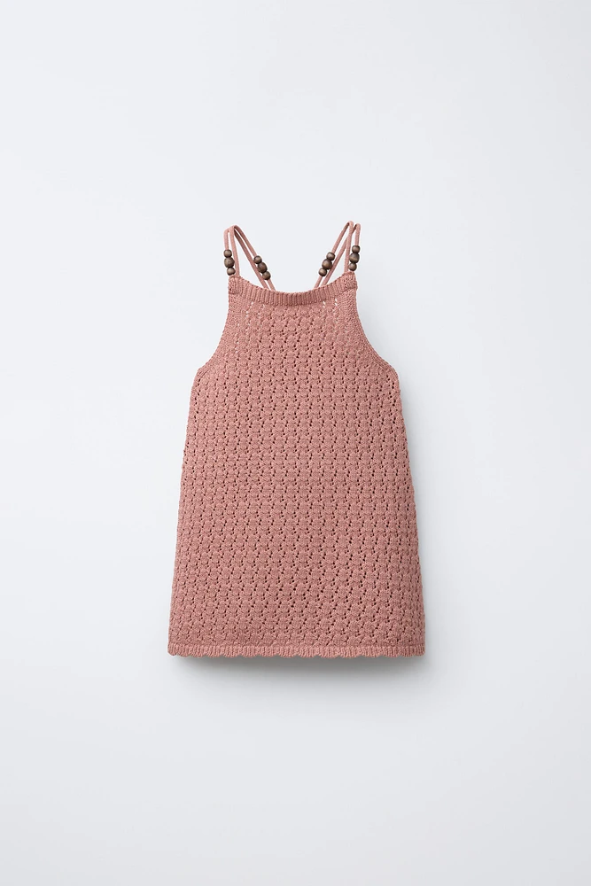 ROBE EN MAILLE FANTAISIE