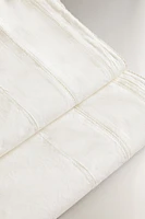 CHILDREN'S POPLIN FLAT SHEET WITH HEMSTITCHING