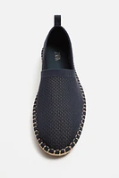 ESPADRILLE EN TISSU MAILLE