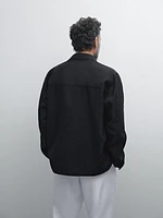 100% linen jacket with pockets
