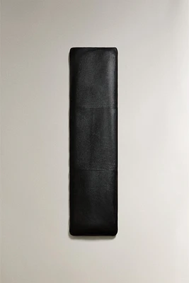 LEATHER BENCH CUSHION