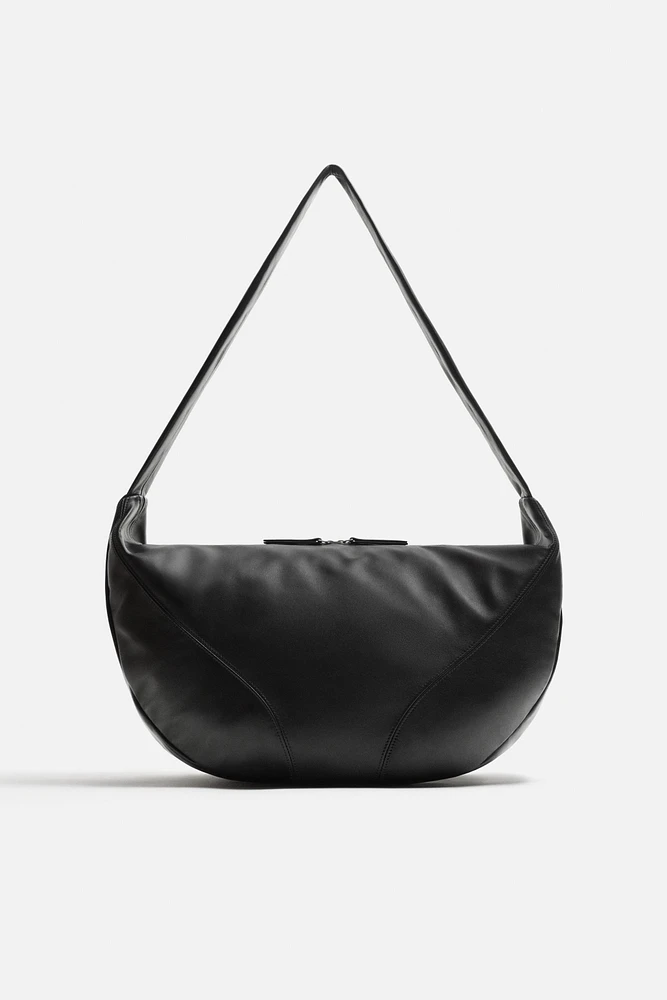 LEATHER SHOULDER BAG
