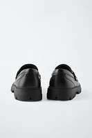 STUDDED LOAFERS
