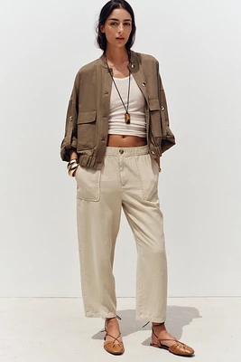 PANTALON TAILLE ÉLASTIQUE
