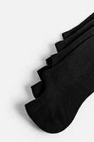 4 PACK OF NO-SHOW SOCKS