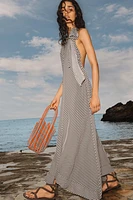 ROBE HALTER RAYURES LIMITED EDITION