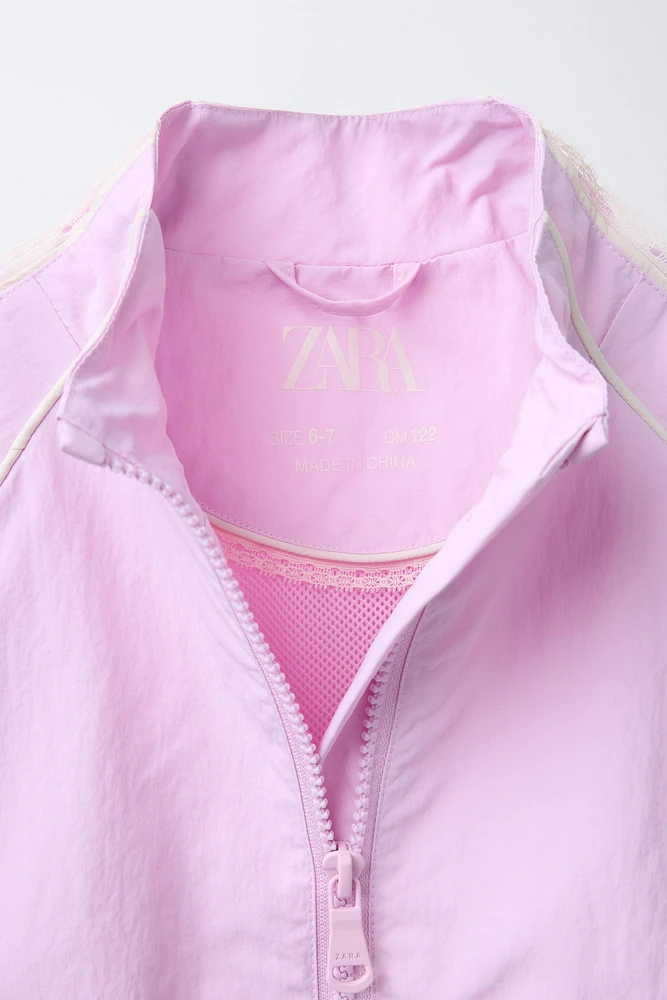 LACE RAINCOAT