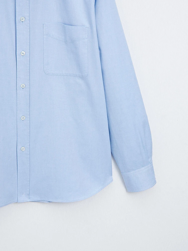 100% cotton Oxford shirt
