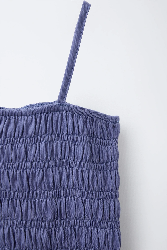 ELASTIC STRAP T-SHIRT