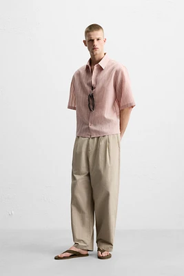 STRIPED JACQUARD SHIRT