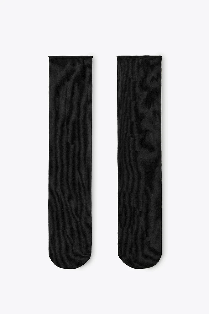 CHAUSSETTES FINES CÔTELÉES