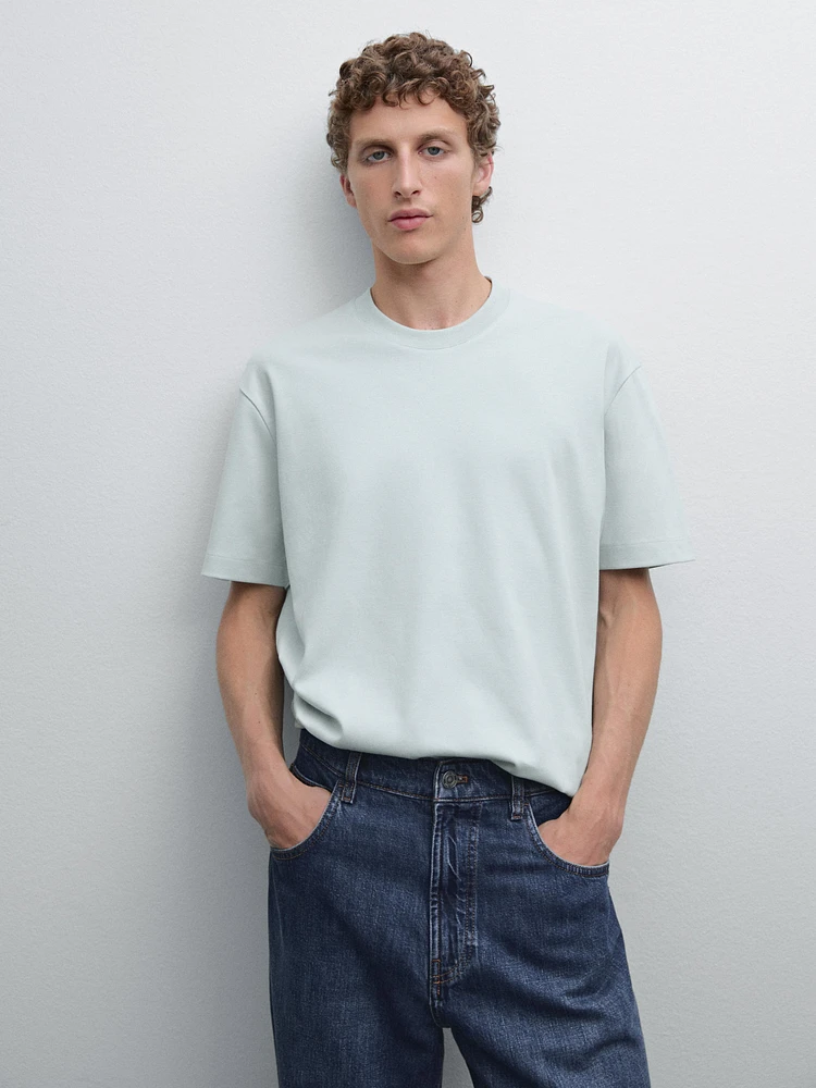 100% cotton medium weight T-shirt
