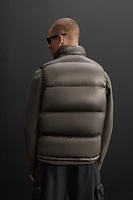 100% FEATHER FILL PUFFER VEST