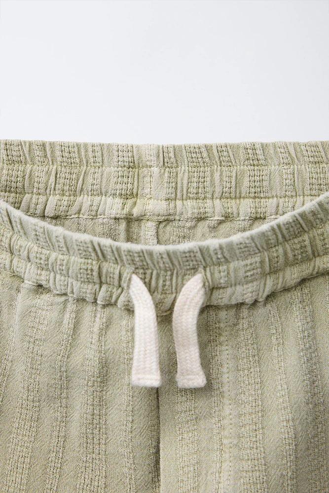 SHORT À TEXTURE