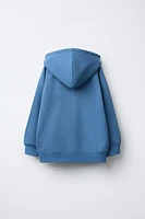 SWEAT À CAPUCHE ZIPPÉ